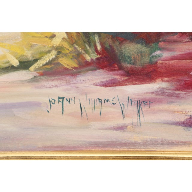 2000 - 2009 Florida Pan Handle Framed Oil on Canvas by Jo Ann Williams Walker For Sale - Image 5 of 6