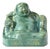 Italian Green Glazed Buddha Figurine by Gio Ponti for Richard Ginori, 1930s For Sale