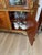 1960 Superb Quality Italian Display Cabinet Brass Work and Inlay For Sale - Image 4 of 10
