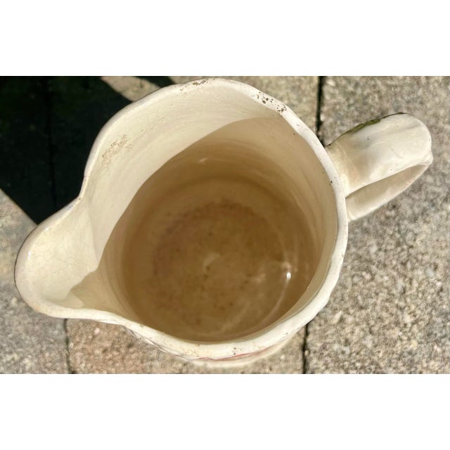 19th Century Antique Gaudy Welsh Pitcher/Jug For Sale - Image 5 of 8