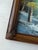 Mid 20th Century Framed Mid Century Oil Painting Waterfall Scene For Sale - Image 5 of 8