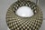 Vintage Mid Century Modern Woven Spun Fiberglass Triple Shade Table Lamp - Pair For Sale - Image 10 of 18