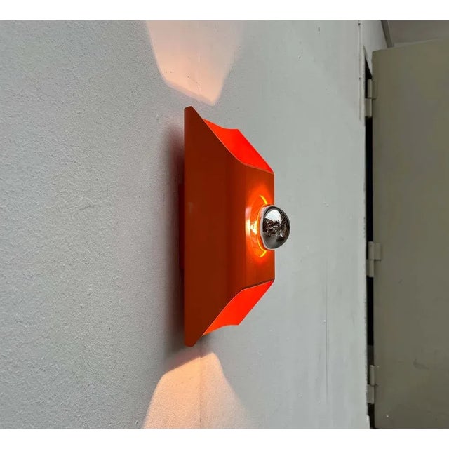 Mid-Century Space Age German Wall Lamp by Klaus Hempel for Kaiser Leuchten, 1960s For Sale - Image 15 of 18