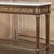 Antique French Louis XVI Mahogany Console Sofa Table With Carrara Marble For Sale - Image 9 of 18