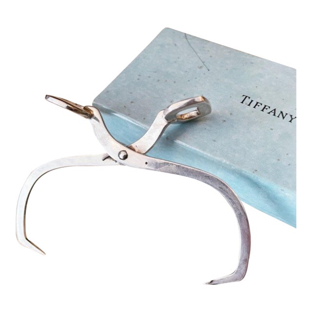 Vintage Tiffany & Co Sterling Silver Ice Tongs For Sale