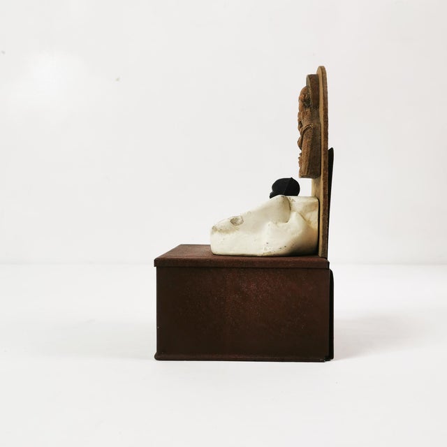 Art Deco Missionary Money Box, Netherlands, 1930s For Sale - Image 6 of 15