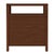 Nora 27 in. W Rectangular Wood 3 Drawer Tall Nightstand with Open Shelf on Top, Walnut For Sale In Chicago - Image 6 of 8