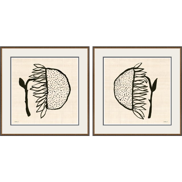 Hable Black-Eyed Suzy I and II by Susan Hable For Sale - Image 4 of 4