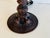 Metal Vintage Stained Glass Table Lamp With Bronze Base For Sale - Image 7 of 8