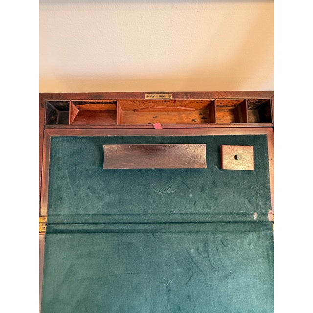 Brown Mid 18th Century Campaign Writing Box For Sale - Image 8 of 12