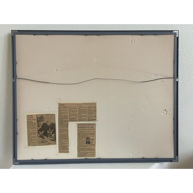 Ruth Van Sickle Ford Watercolor Autumn Landscape For Sale - Image 4 of 6