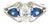 Repurposed .68ct Marquise Natural Diamond Set in a Platinum Vintage Style Ring, Size 6.5 For Sale