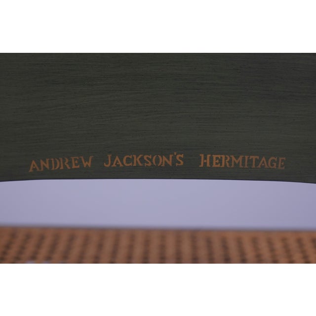Hitchcock Andrew Jackson Cane Seat Side Chair Bicentennial Edition For Sale - Image 17 of 18
