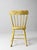 Early 20th Century Antique Primitive Painted Plank Seat Chair For Sale - Image 5 of 12