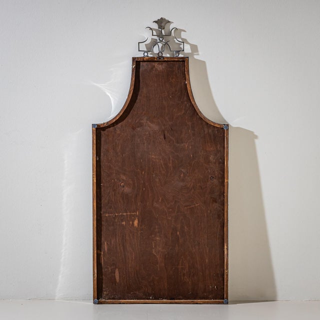 Wall Mirror, Attributed to Domus Nova Production, Italy, 1st Half 20th Century For Sale In New York - Image 6 of 7