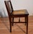 1900s Antique English Hepplewhite Mahogany Inlaid Vanity Desk Mirror and Chair For Sale - Image 16 of 17