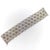 This exceptionally crafted 14k white gold Italian-made mesh bracelet is a prime example of high-end Italian goldsmithing....