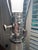 Vintage Lucite Cased Glass Column Table Lamps - a Pair For Sale In Atlanta - Image 6 of 9
