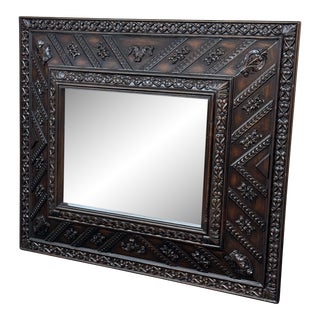 Henredon Ralph Lauren Home Massive Carved Wall Mirror For Sale