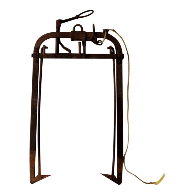 Antique Cast Iron Farm Tool Chairish