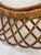 Wood Italian Riviera 1960's Rattan Oval Mirror by Franco Albini For Sale - Image 7 of 9