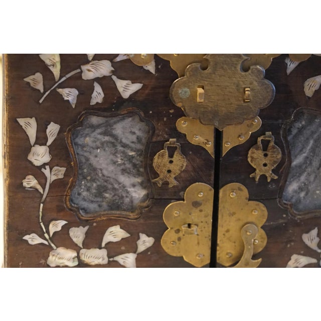 Antique Chinese Ladies Accessory Box Qing Dynasty For Sale - Image 9 of 9