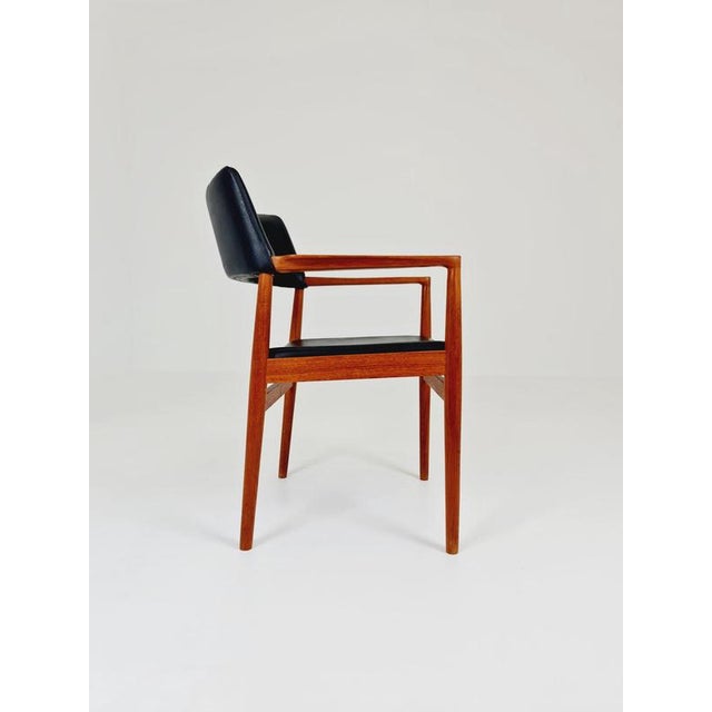 Wood Danish Teak Armchair by Erik Kirkegaard, 1960s For Sale - Image 7 of 15
