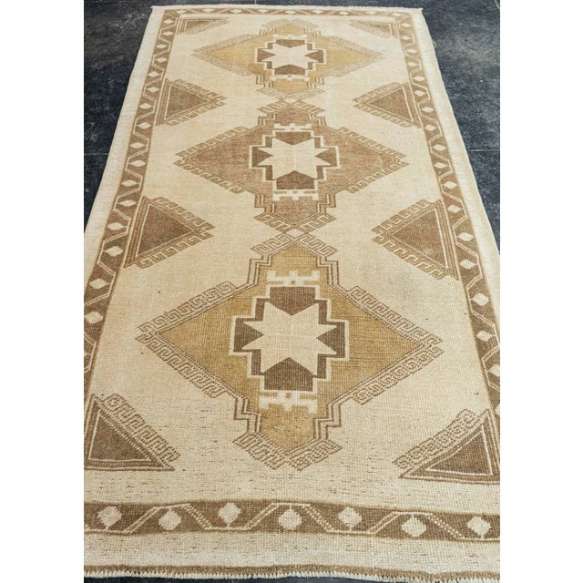 Turkish Vintage Rug 3'3" x 6'4" #21404 Explore a curated collection of hallway runners, wool rugs, and handmade...