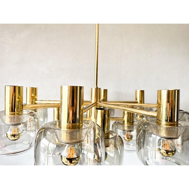 Vintage Chandelier from Kaiser Idell For Sale - Image 6 of 11