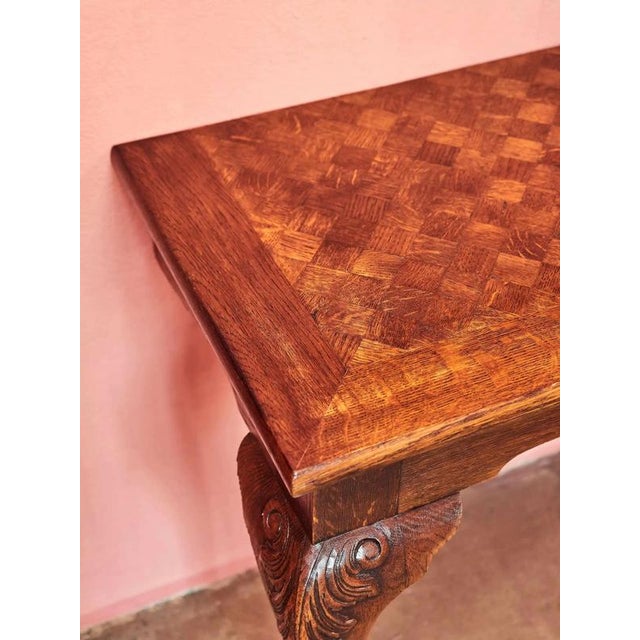 Antique Chippendale Console Table For Sale - Image 6 of 9