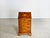 Mid-Century Modern Mid-Century Georgian Secretary Chest of Drawers with Leather Inlay, 1960s For Sale - Image 3 of 8