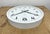 Vintage White Electric Station Wall Clock from Nedklok, 1970s For Sale - Image 12 of 18