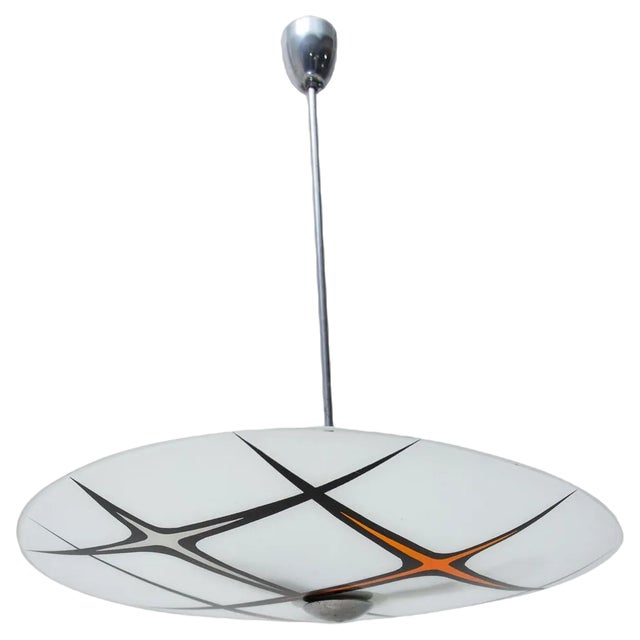 Mid-Century Space Age Pendant, Czechoslovakia, 1960s For Sale