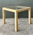 Tan Vintage Wrapped Grasscloth Game Table For Sale - Image 8 of 12