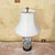 Chinese Vintage Chinese Famille Verte Style Porcelain Table Lamp With Hand Painted Birds & Peonies For Sale - Image 3 of 18