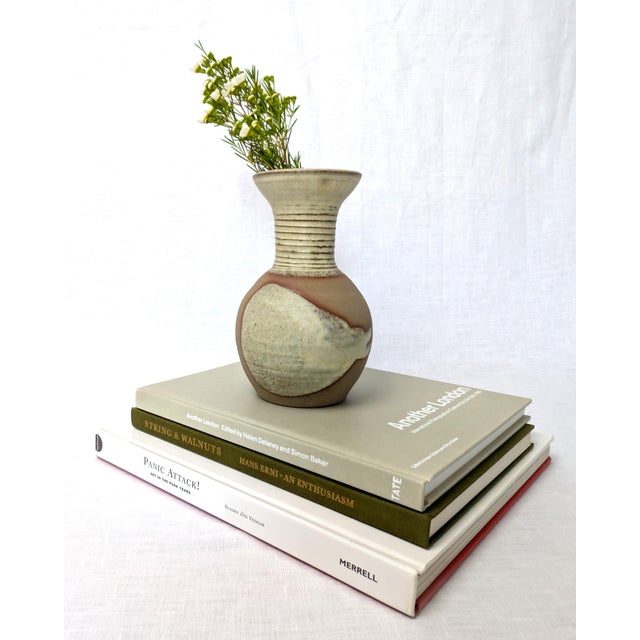 Vintage Rustic Ceramic Vase by St Agnes Pottery Studio, 1970s For Sale - Image 9 of 9