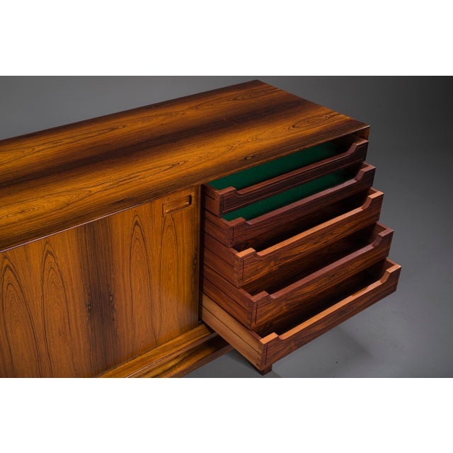 Large Danish Sideboard by Johannes Andersen for Christian Linneberg, 1960s For Sale - Image 18 of 18