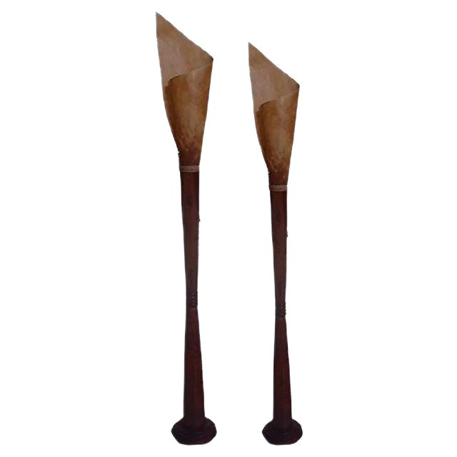 Floor Lamps, 1950s, Set of 2 For Sale