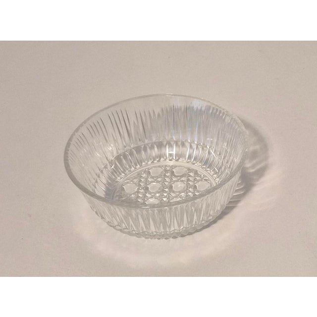 Vintage Queen Anne Silver Plate Jam Dish With Cut Glass Bowl & Spoon Made in England For Sale - Image 4 of 6