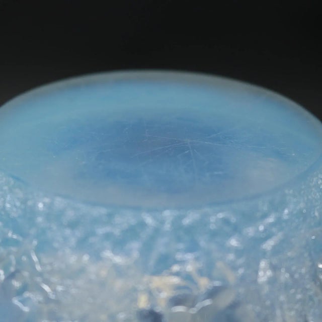 Rene Lalique Opalescent Glass 'Paquerettes' Daisies Vase For Sale - Image 9 of 13