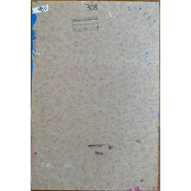 Late 20th Century Original Peter Keil Painting For Sale - Image 5 of 5