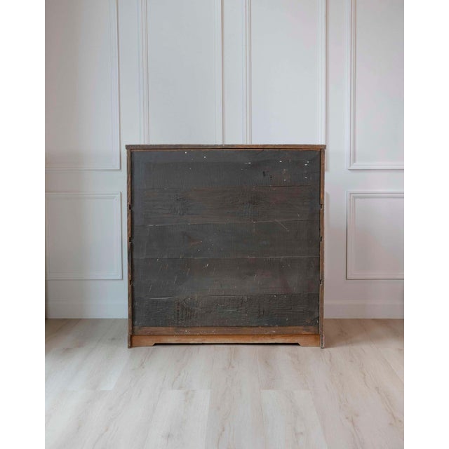 Swedish Gustavian Slant-Front Secretary in Original Cream Paint, 19th Century For Sale In Atlanta - Image 6 of 15
