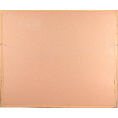 1970s J. Sáez, Abstract Composition, 1971, Watercolor on Paper, Framed For Sale - Image 5 of 6
