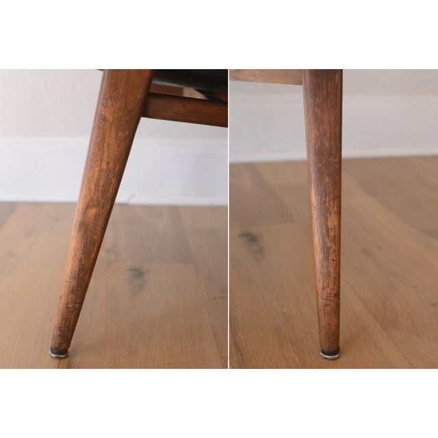 MCM Jens Risom Model C-108 Walnut Armchair For Sale - Image 14 of 16