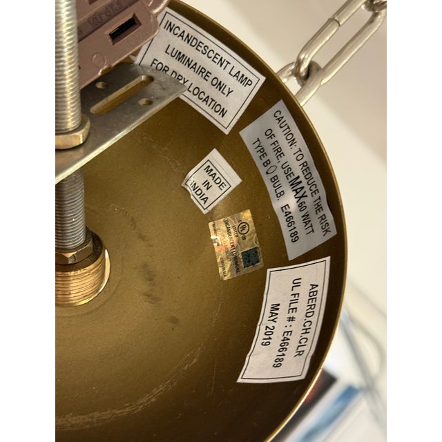 Mid-Century Modern Mr. Brown London Aberdeen Chandelier For Sale - Image 3 of 12