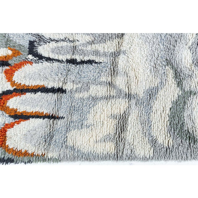 Swedish Rya Rug Doris Leslie Blau Collection For Sale In New York - Image 6 of 9