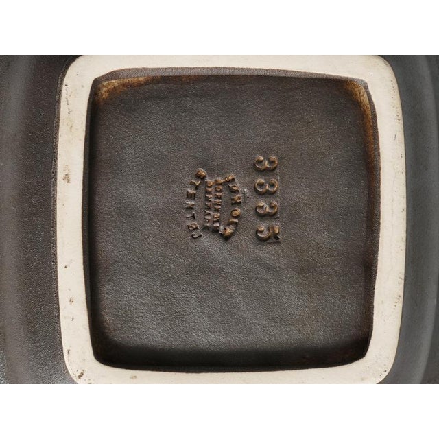 Mid-Century Modern Blue Stoneware Catchall by Einar Johansen, Søholm, Denmark, 1960s For Sale - Image 11 of 15