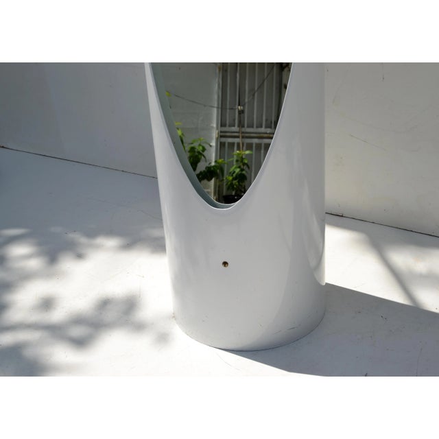 Roger Lecal French Mid-Century Modern Resin Floor Mirror for Chabrieres & Co. For Sale - Image 9 of 12