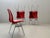 Red Vintage Stacking Chair from Lübke, 1970s For Sale - Image 8 of 18