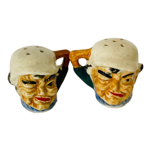 Vintage Salt and Pepper Shakers Baseball/Sailors